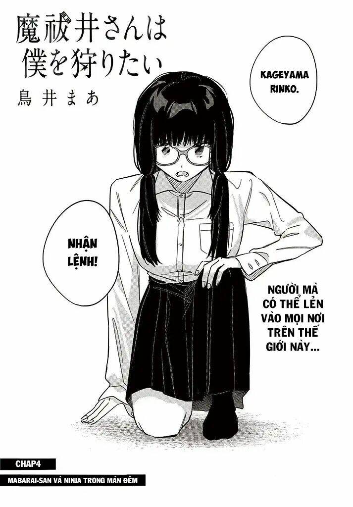 mabarai-san cố gắng săn tôi! chapter 4 - Trang 2