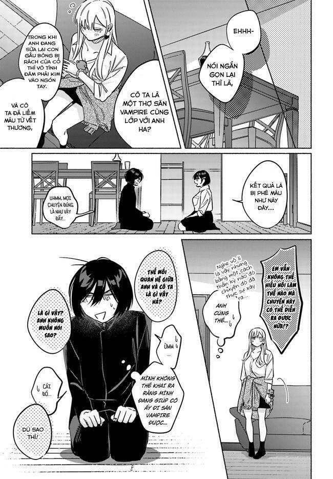 mabarai-san cố gắng săn tôi! chapter 10 - Trang 2