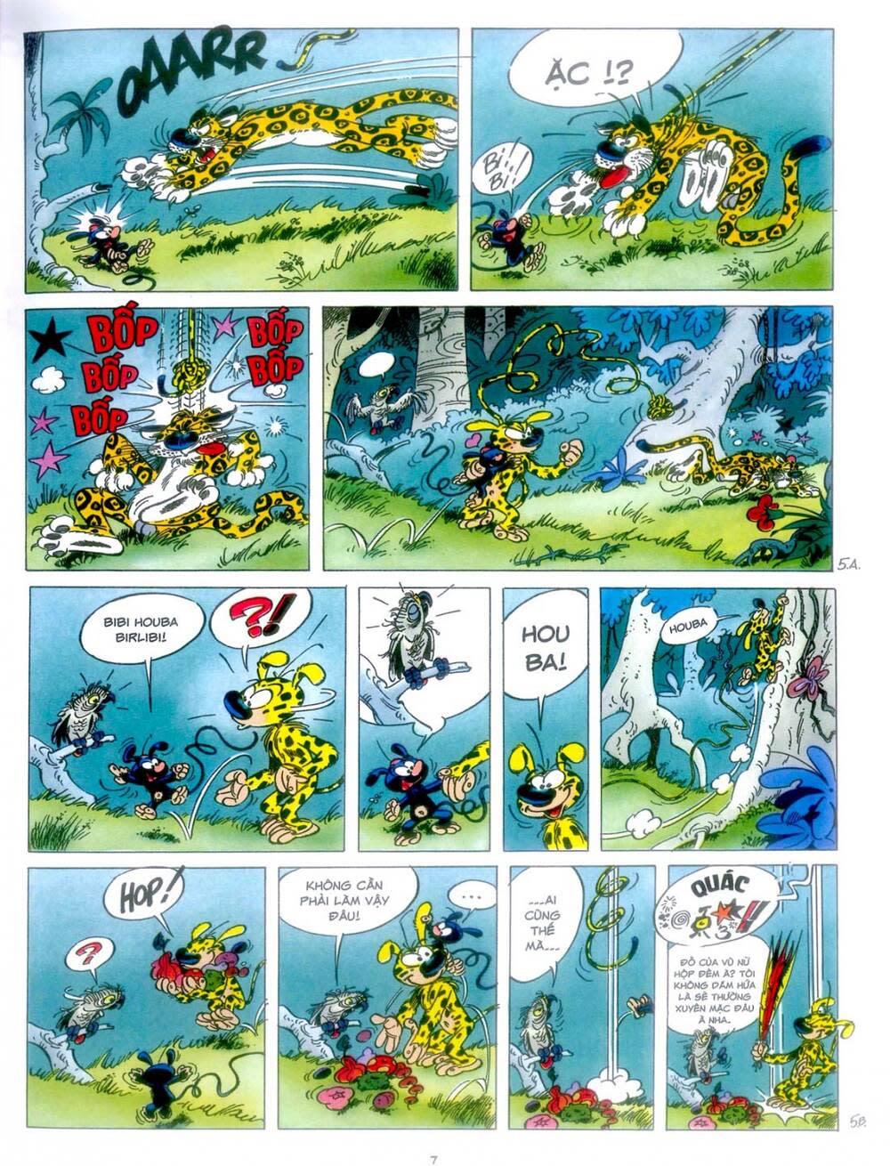 marsupilami chapter 10: - cuộc ẩu đả ở palombia - Next 