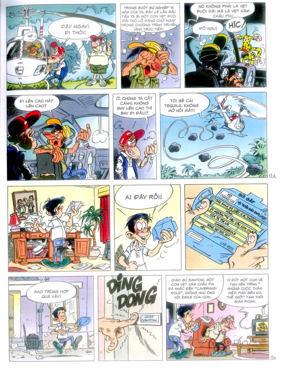 marsupilami chapter 10: - cuộc ẩu đả ở palombia - Next 