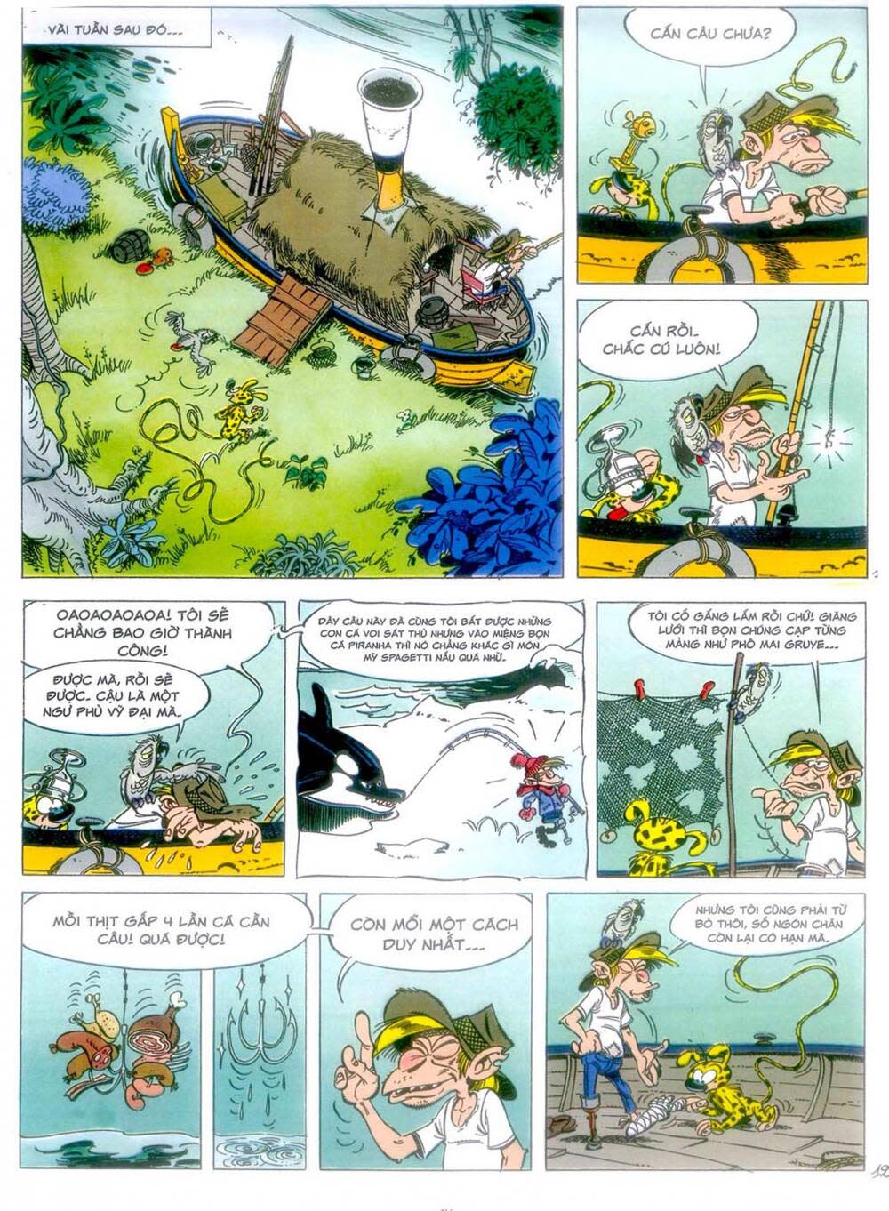 marsupilami chapter 10: - cuộc ẩu đả ở palombia - Next 