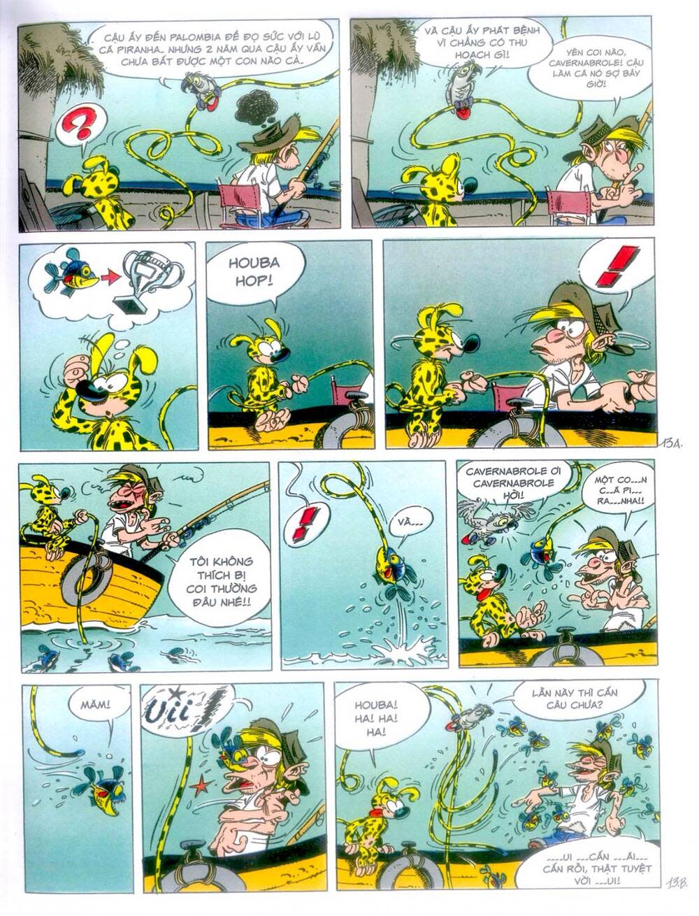 marsupilami chapter 10: - cuộc ẩu đả ở palombia - Next 