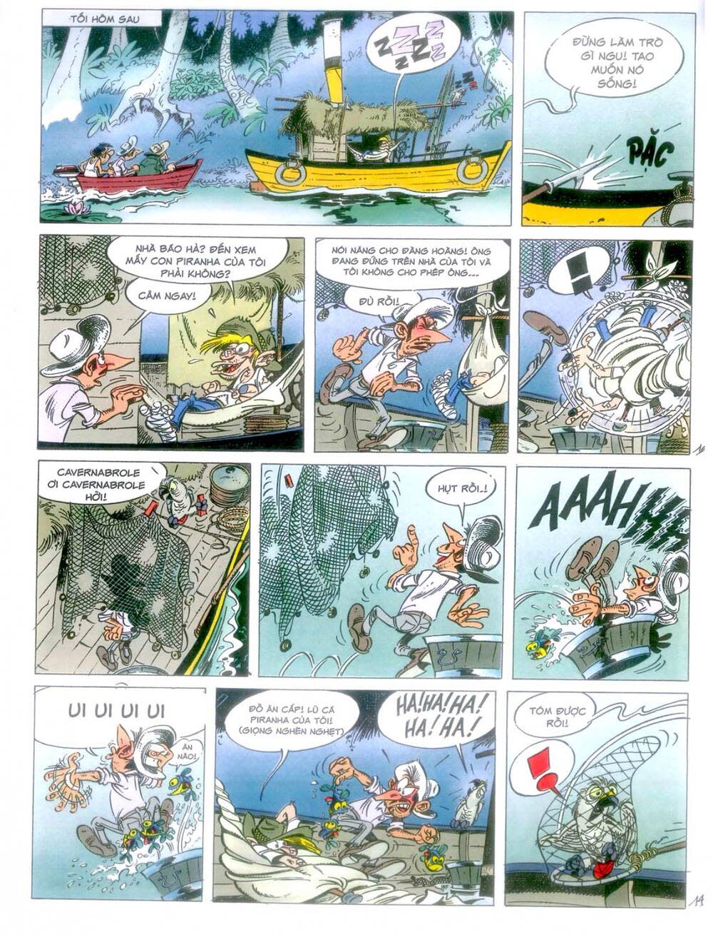 marsupilami chapter 10: - cuộc ẩu đả ở palombia - Next 