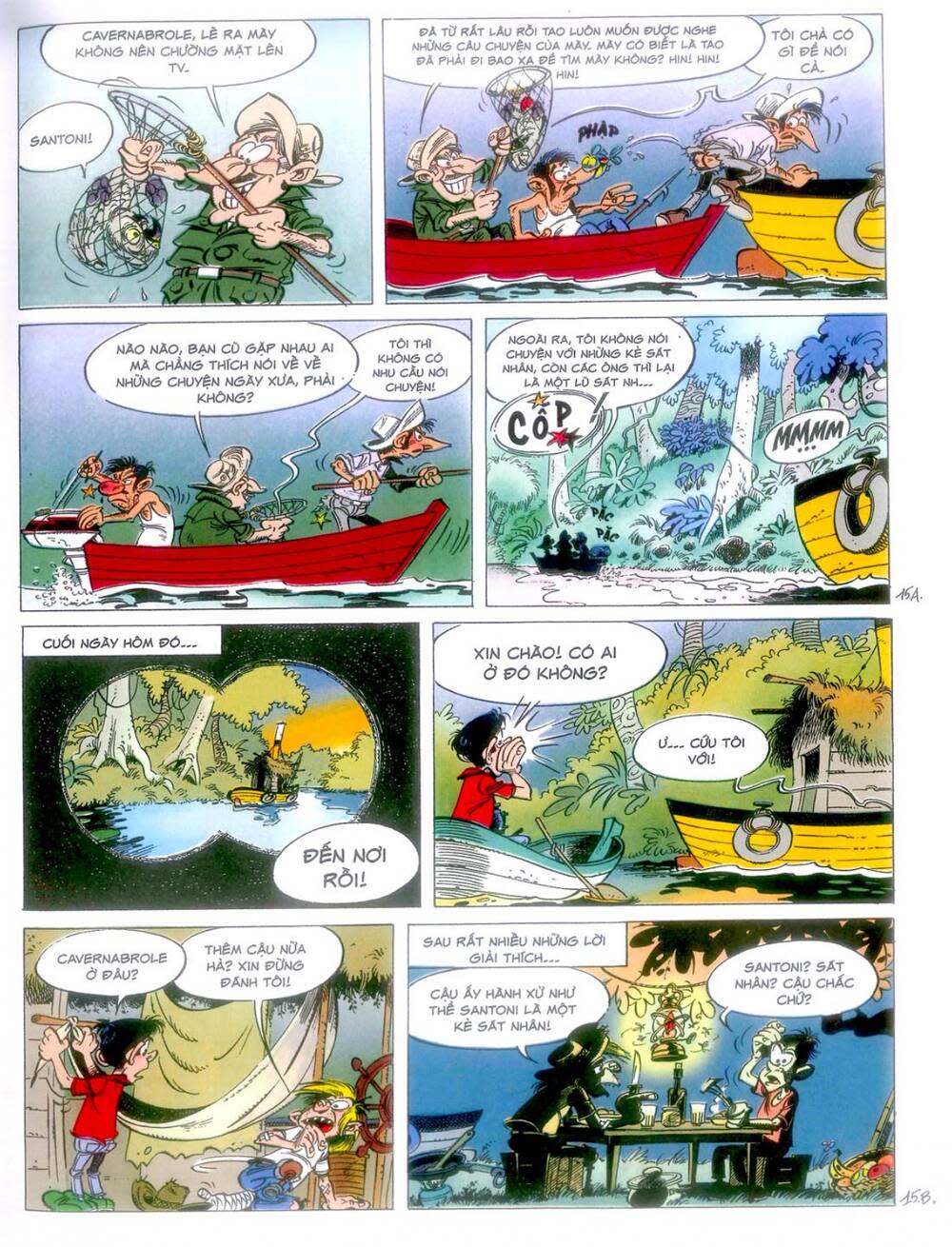 marsupilami chapter 10: - cuộc ẩu đả ở palombia - Next 