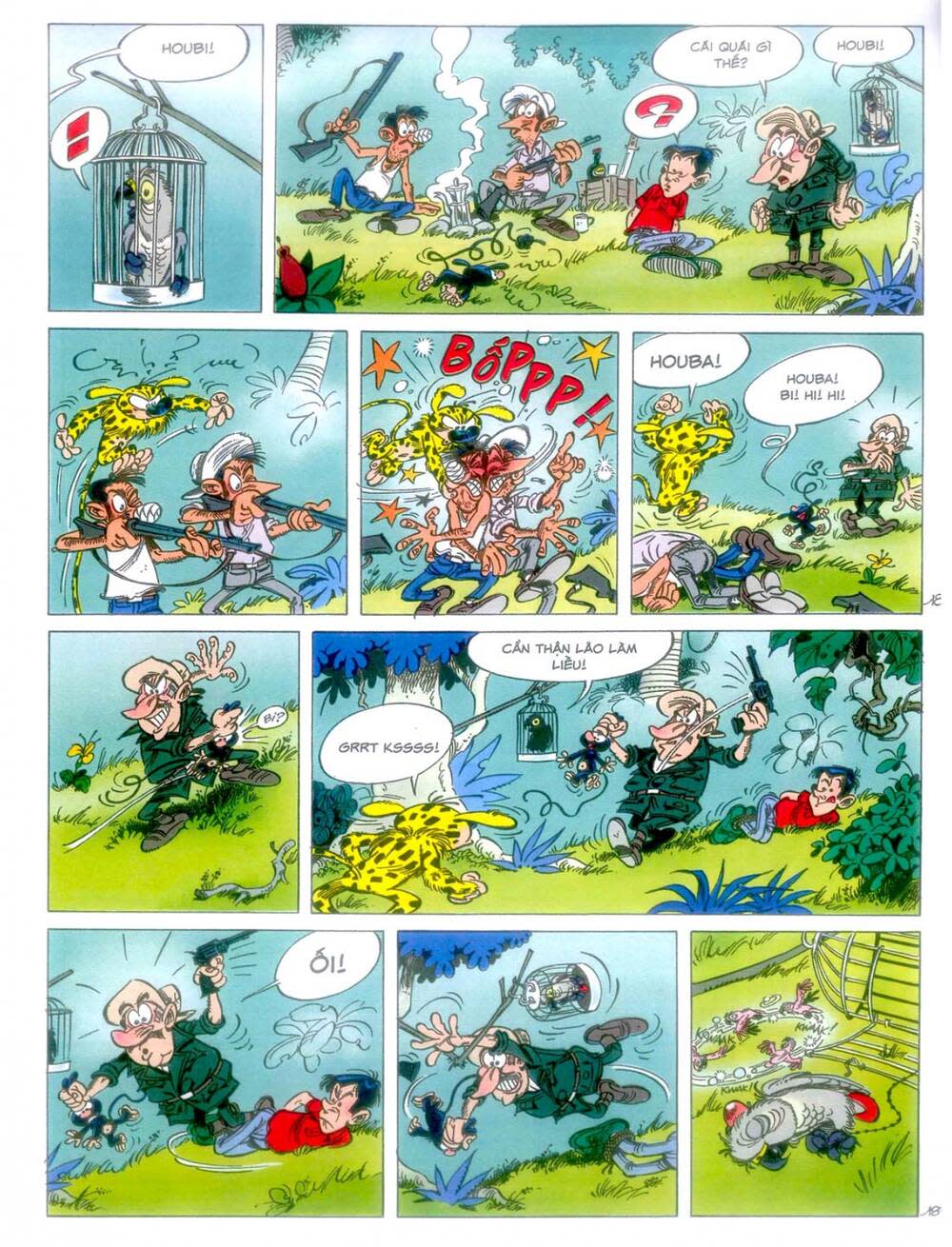 marsupilami chapter 10: - cuộc ẩu đả ở palombia - Next 