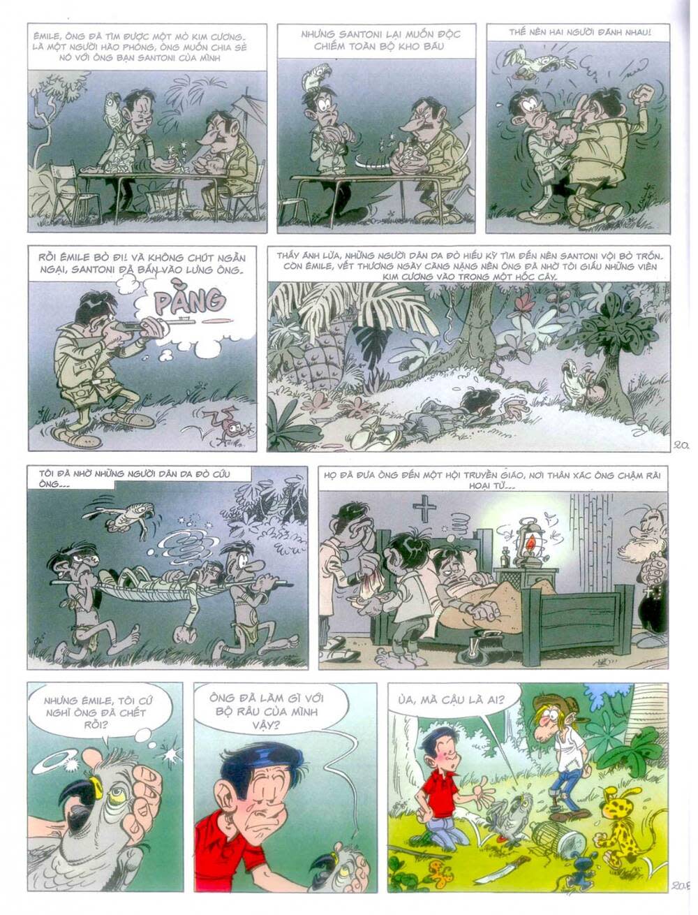 marsupilami chapter 10: - cuộc ẩu đả ở palombia - Next 