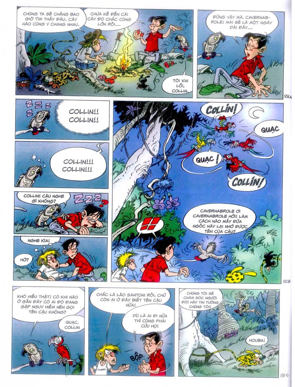 marsupilami chapter 10: - cuộc ẩu đả ở palombia - Next 