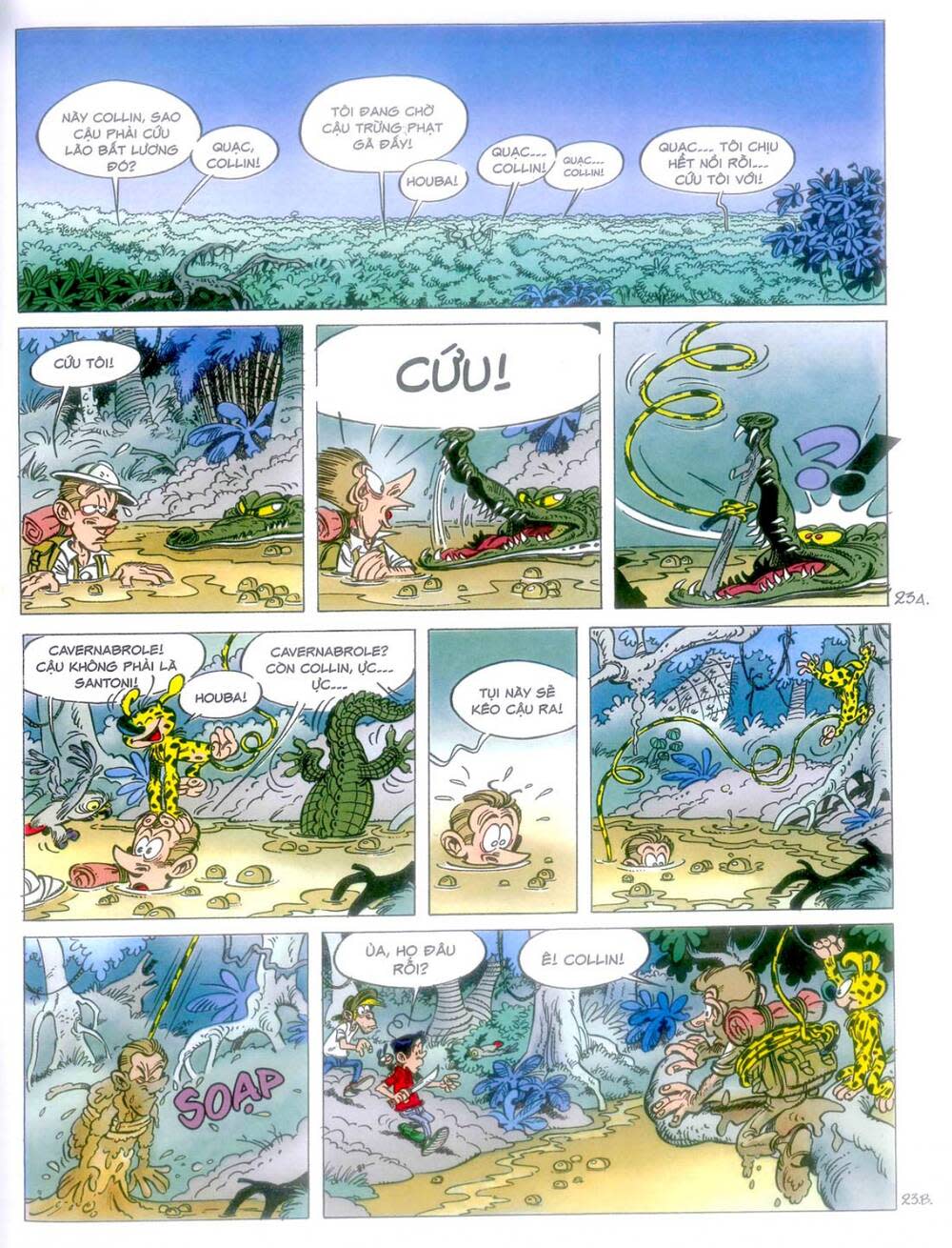 marsupilami chapter 10: - cuộc ẩu đả ở palombia - Next 