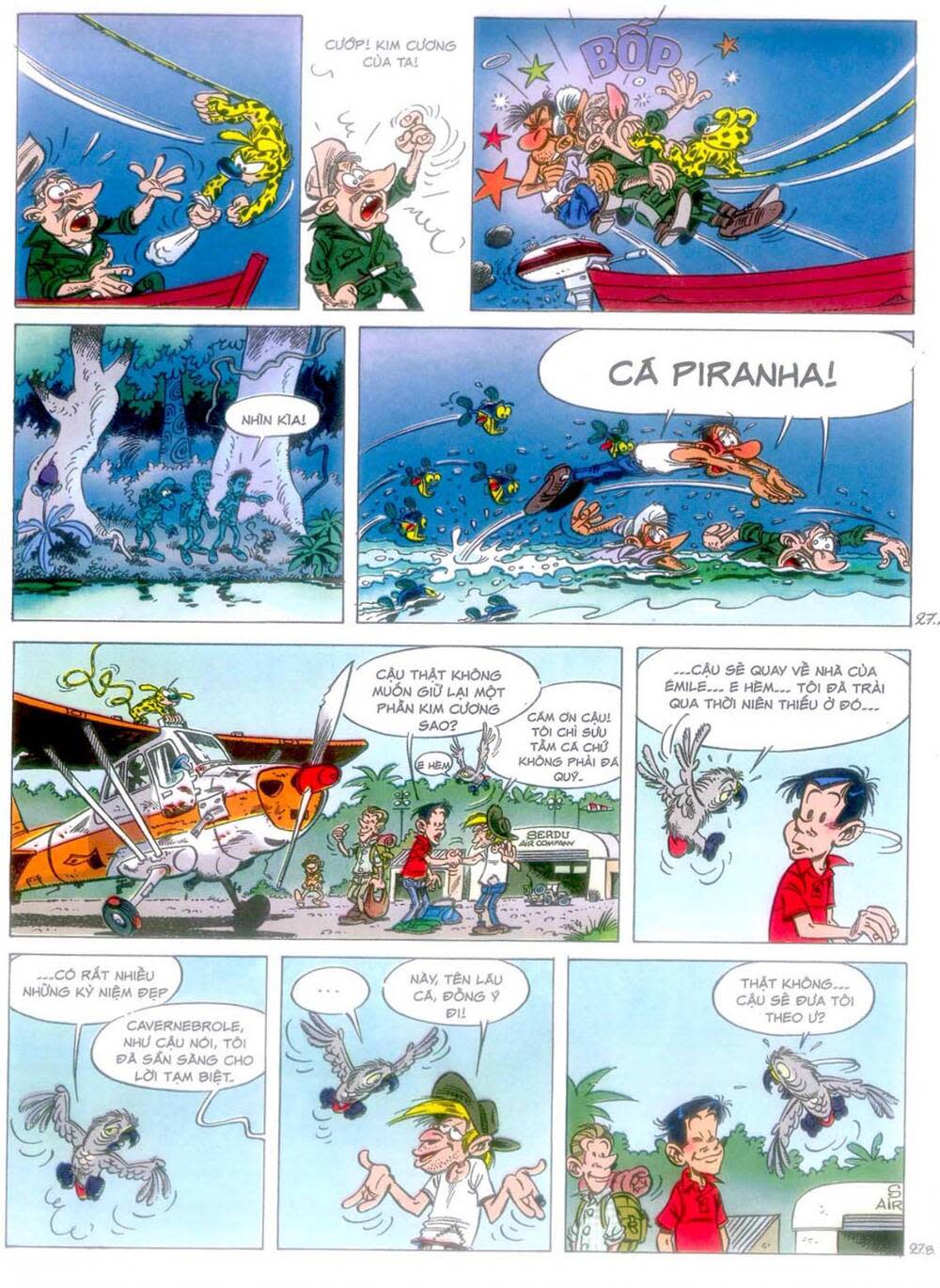 marsupilami chapter 10: - cuộc ẩu đả ở palombia - Next 