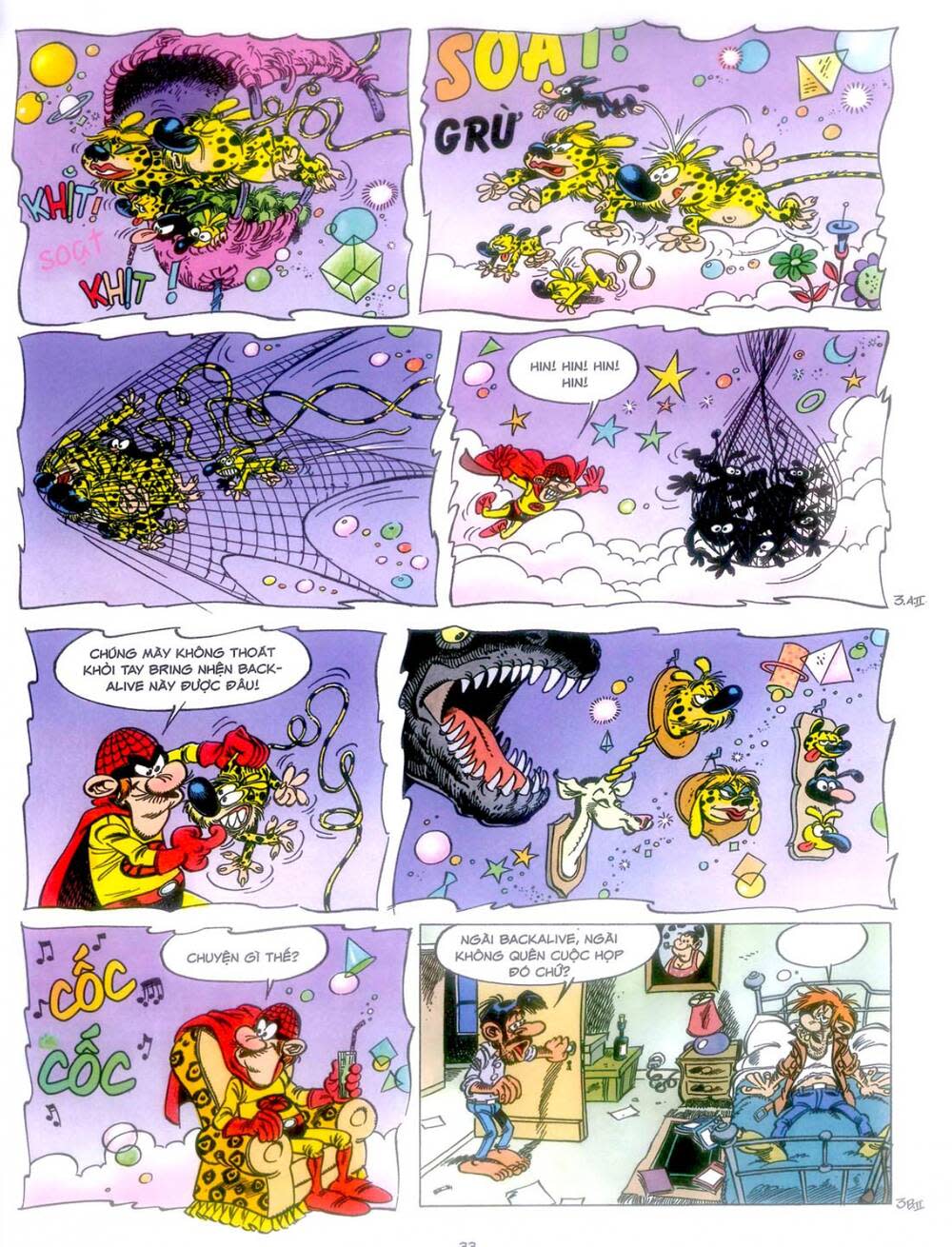 marsupilami chapter 10: - cuộc ẩu đả ở palombia - Next 