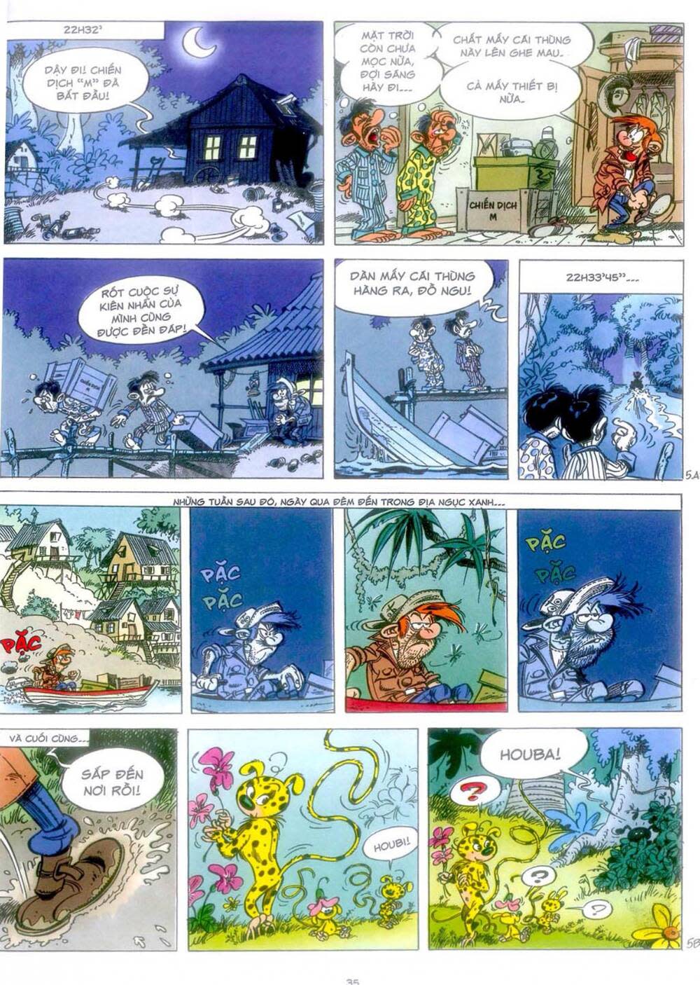 marsupilami chapter 10: - cuộc ẩu đả ở palombia - Next 