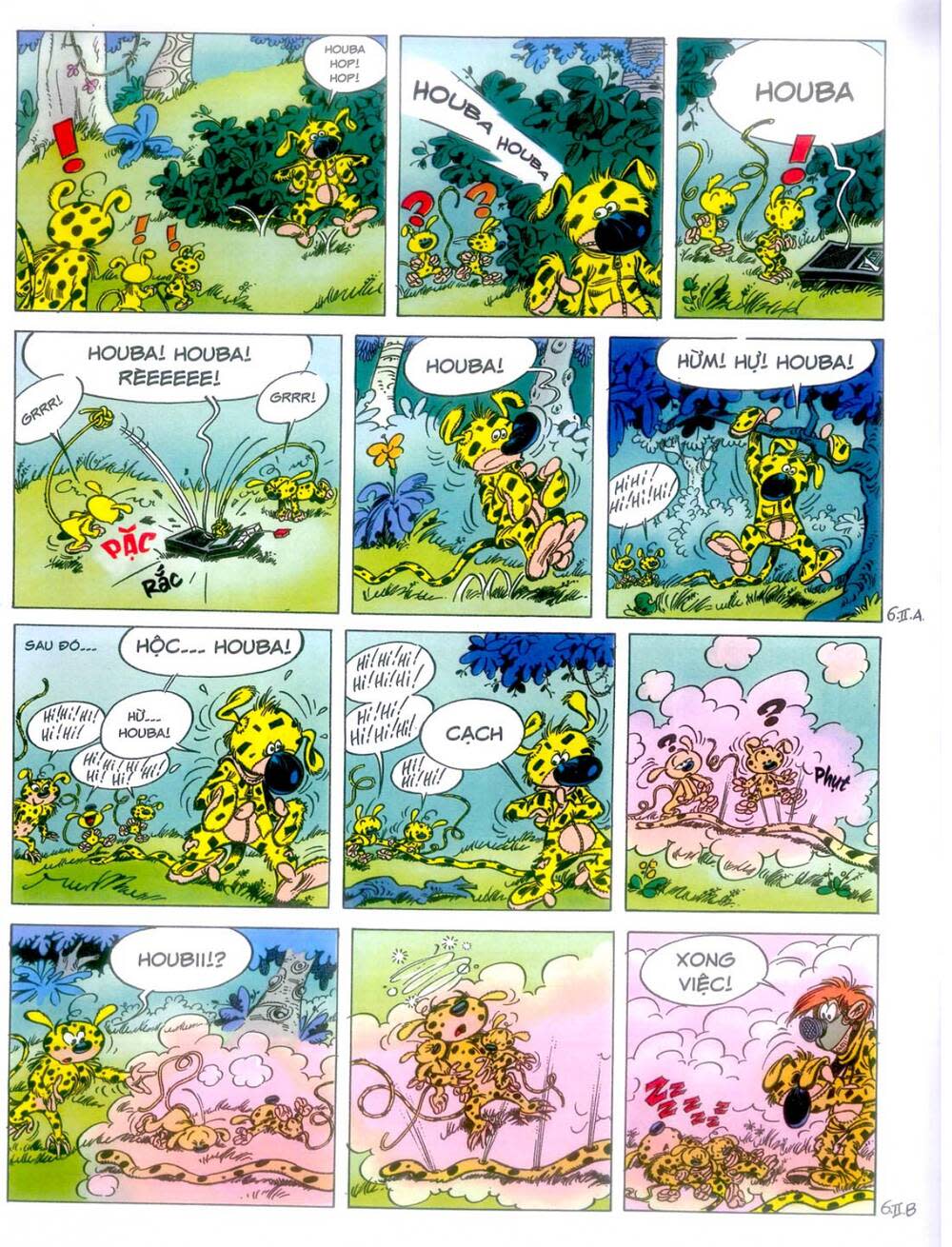 marsupilami chapter 10: - cuộc ẩu đả ở palombia - Next 