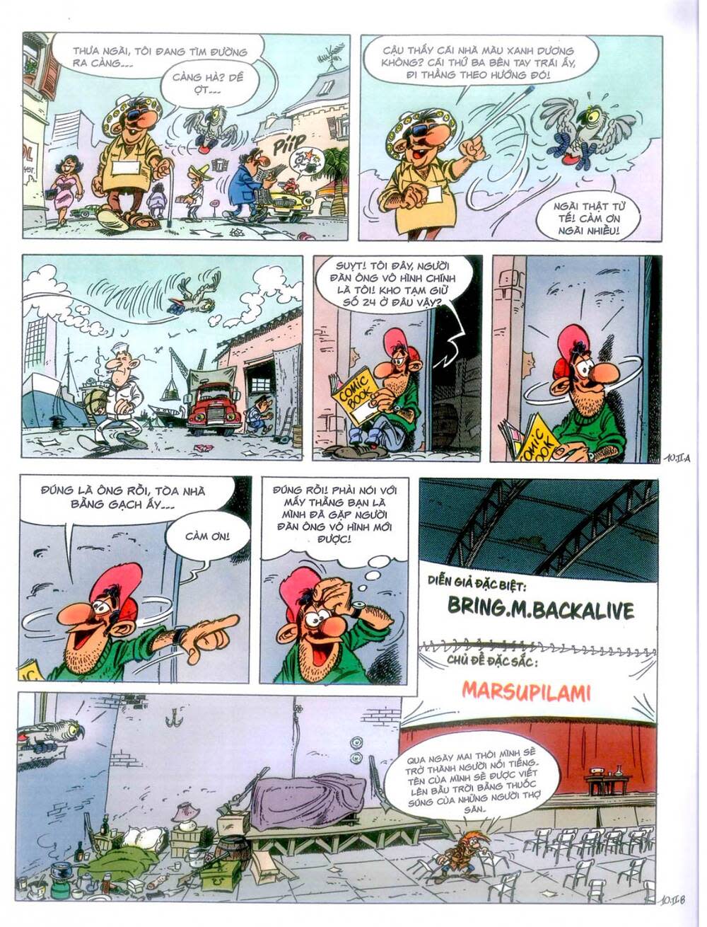 marsupilami chapter 10: - cuộc ẩu đả ở palombia - Next 