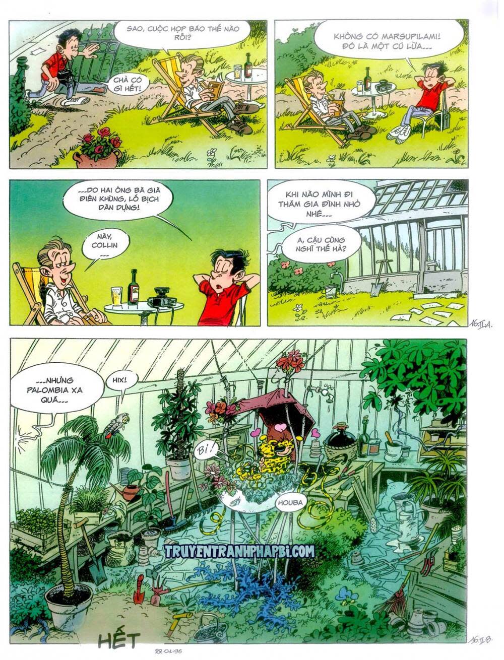 marsupilami chapter 10: - cuộc ẩu đả ở palombia - Next 