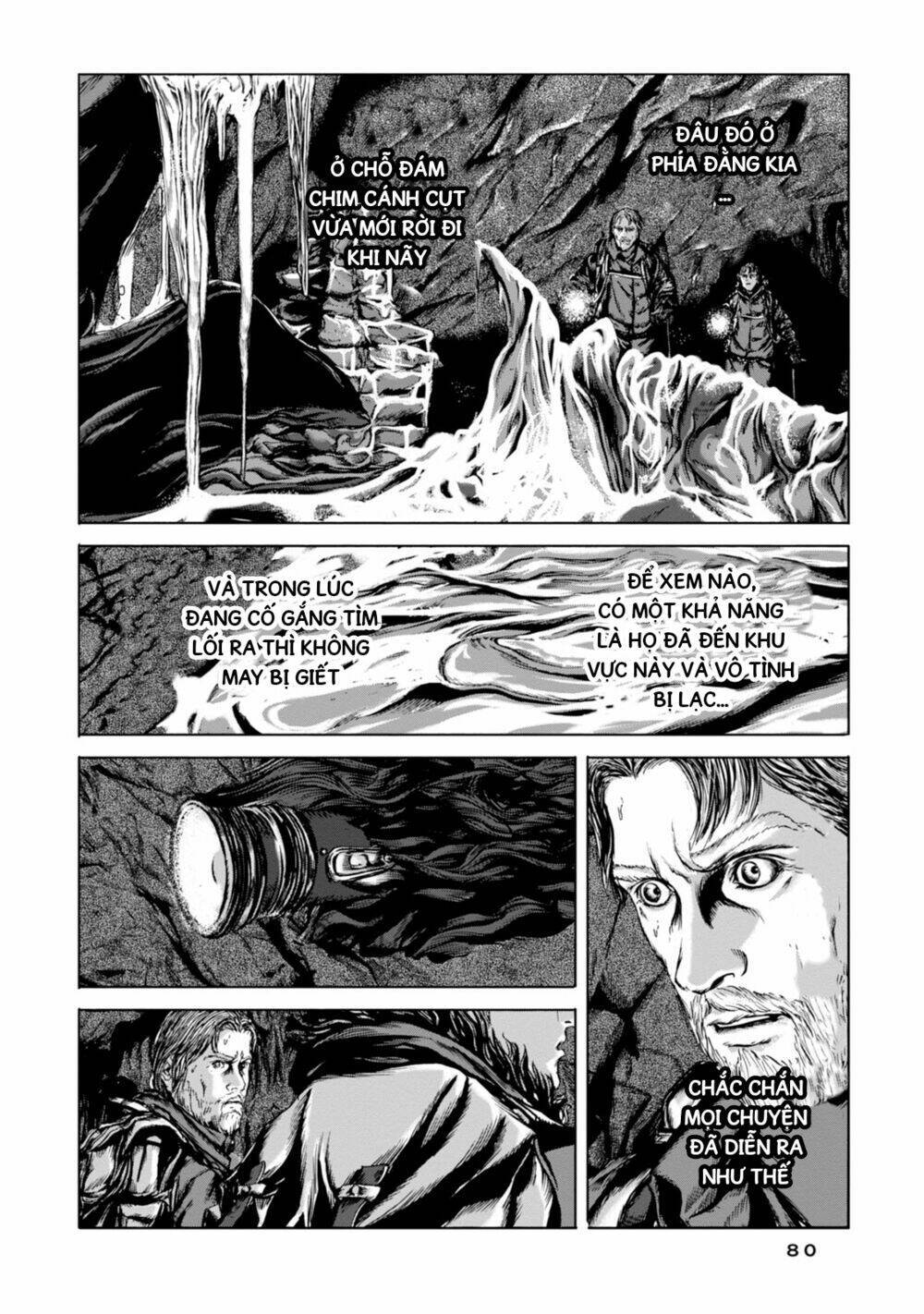 Kyouki No Sanmyaku Nite - At The Mountain Of Madness Chapter 21: Shoggoth - Next Chapter 22: Vùng đất lạnh lẽo