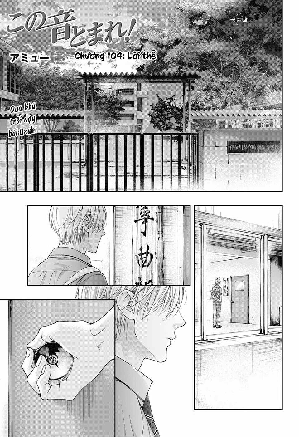 kono oto tomare! chapter 104: lời thề - Next chapter 105: chika