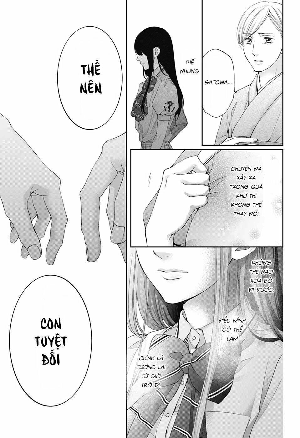 kono oto tomare! chapter 104: lời thề - Next chapter 105: chika