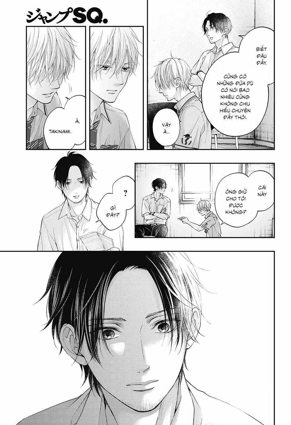 kono oto tomare! chapter 104: lời thề - Next chapter 105: chika