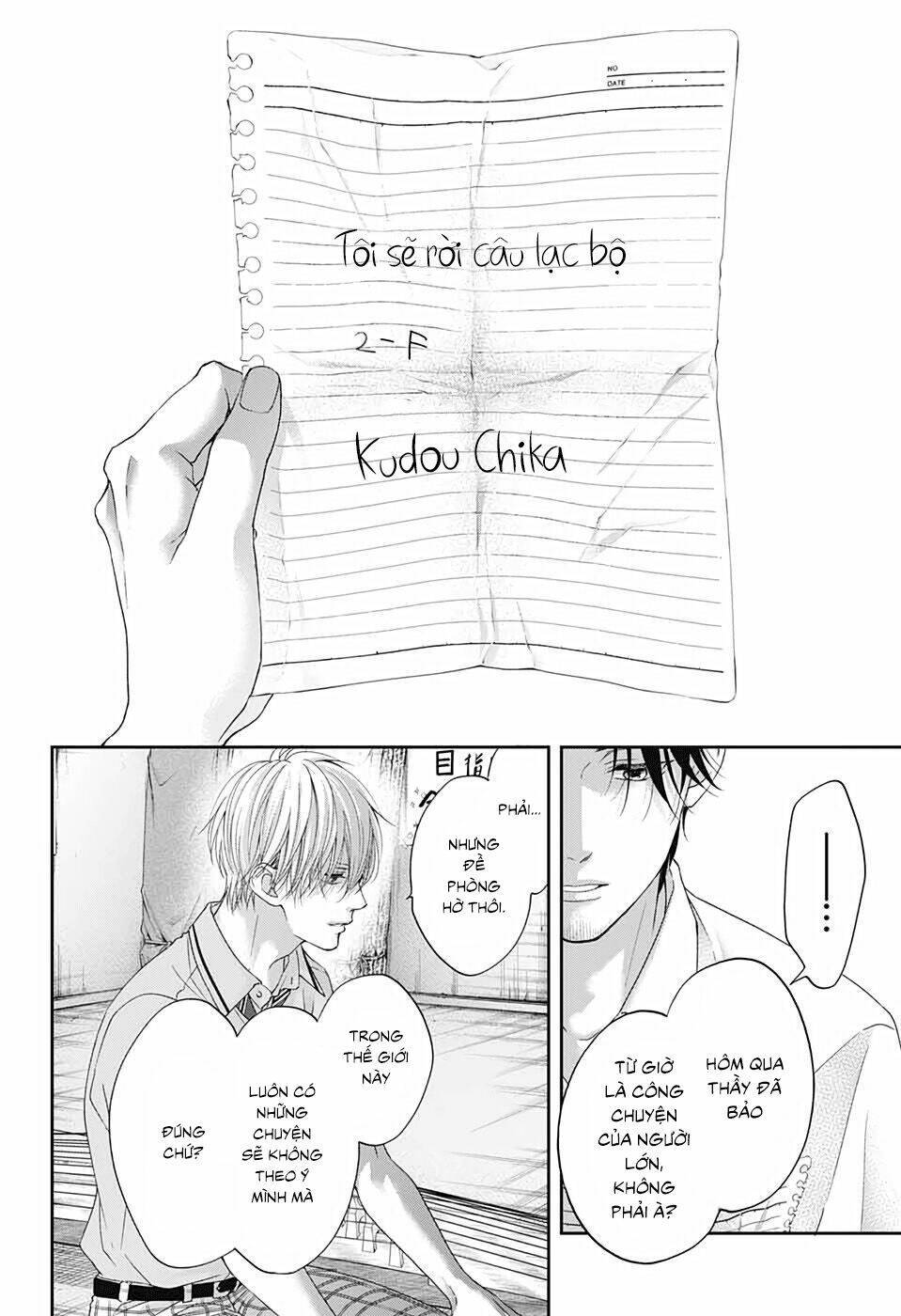 kono oto tomare! chapter 104: lời thề - Next chapter 105: chika