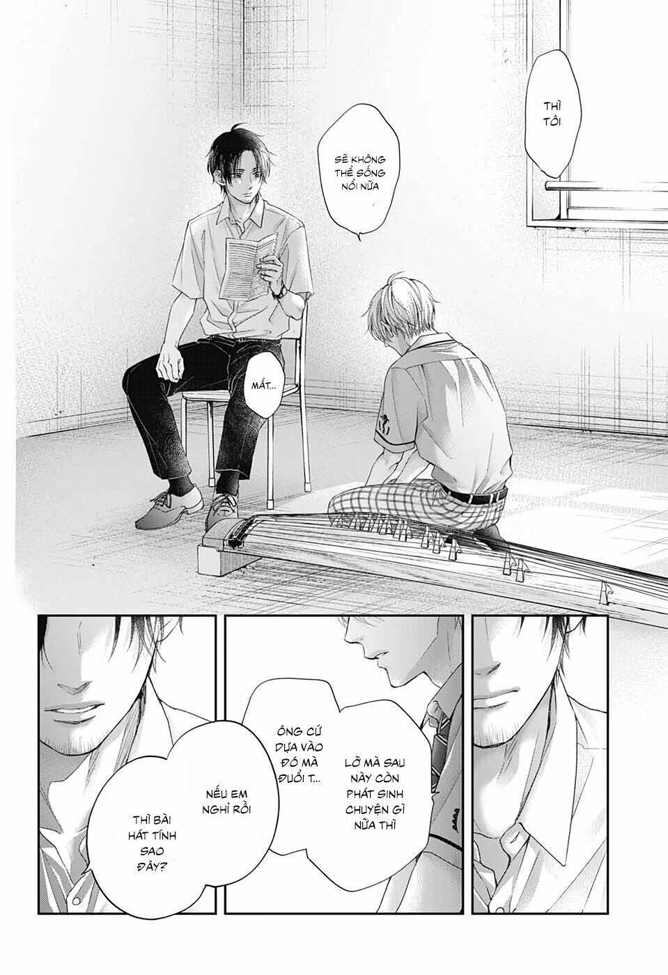 kono oto tomare! chapter 104: lời thề - Next chapter 105: chika