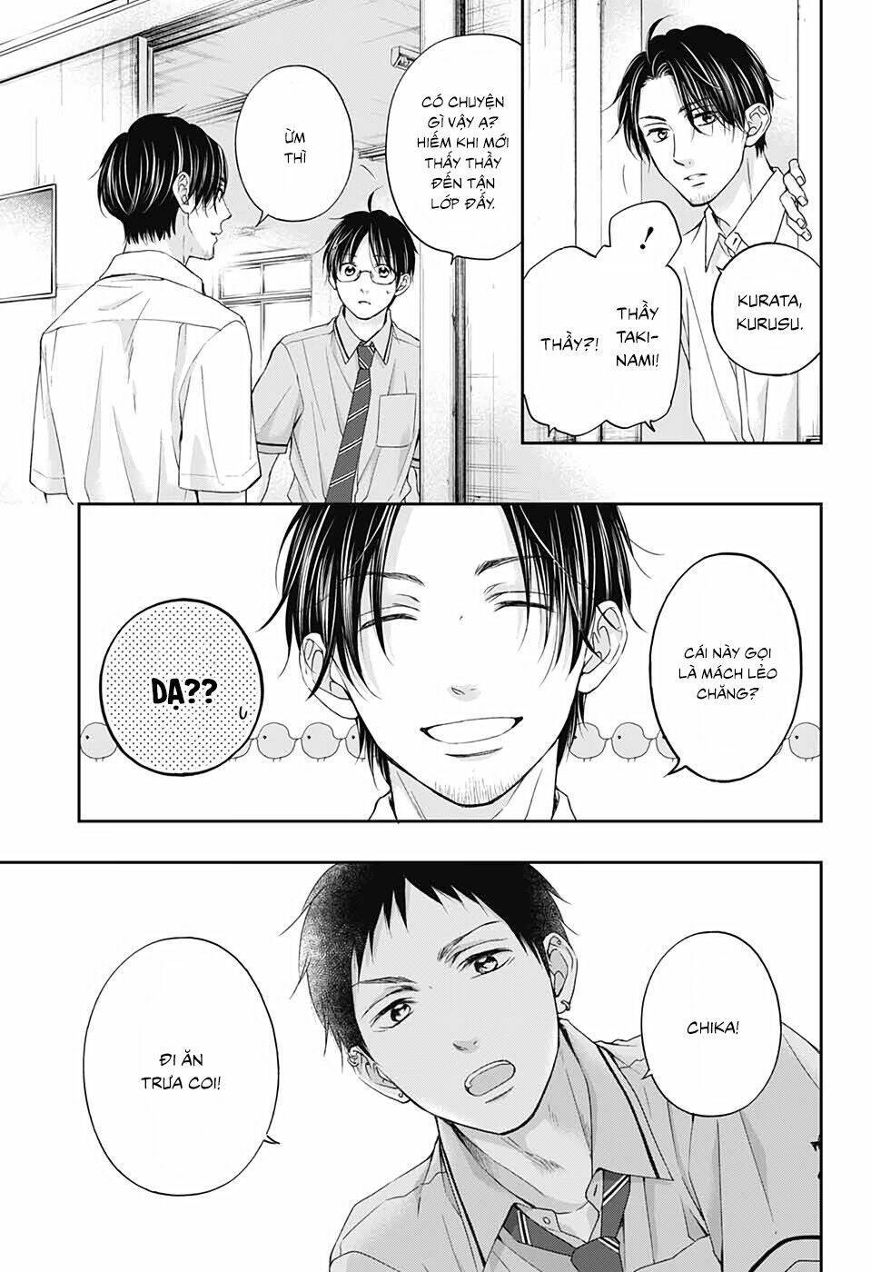 kono oto tomare! chapter 104: lời thề - Next chapter 105: chika