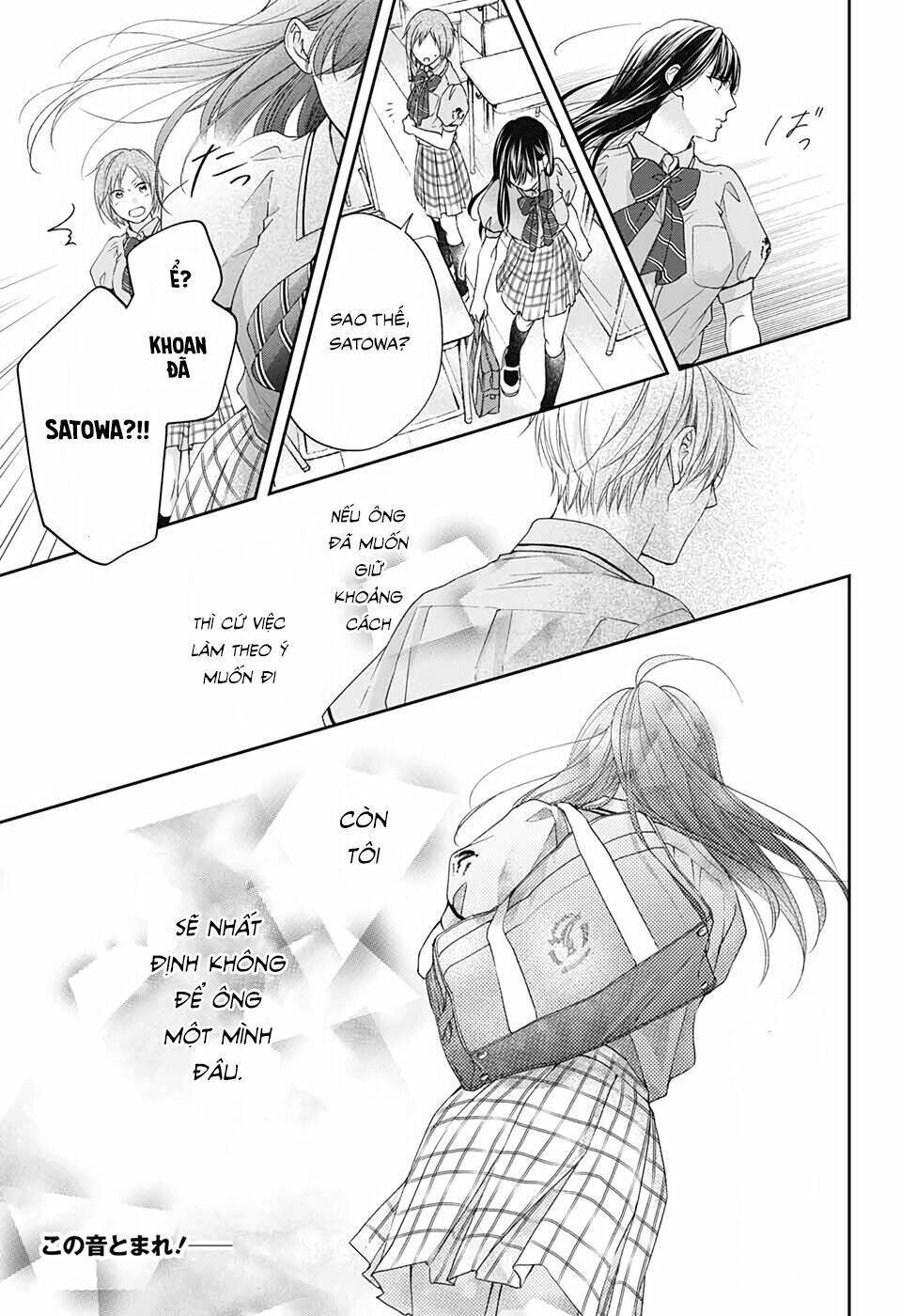 kono oto tomare! chapter 104: lời thề - Next chapter 105: chika