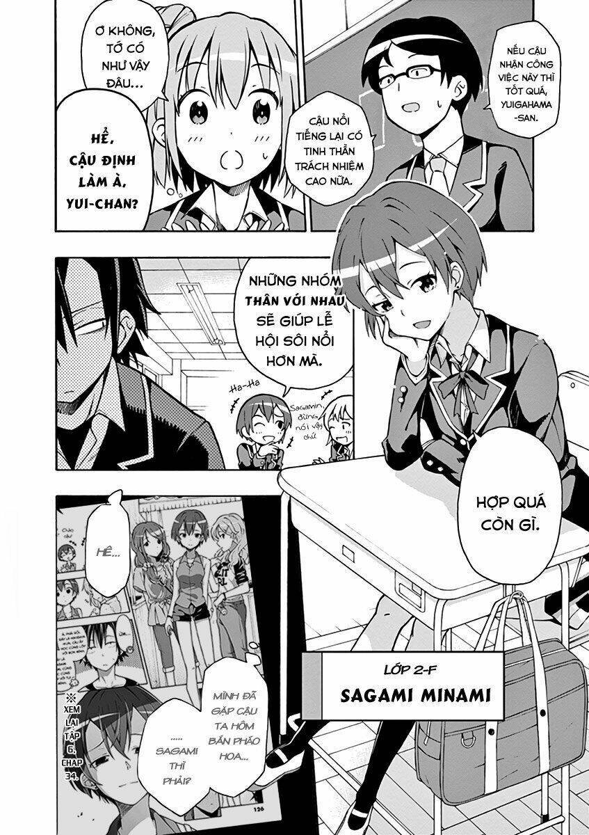 yahari ore no seishun rabukome wa machigatte iru chapter 36 - Next chapter 37