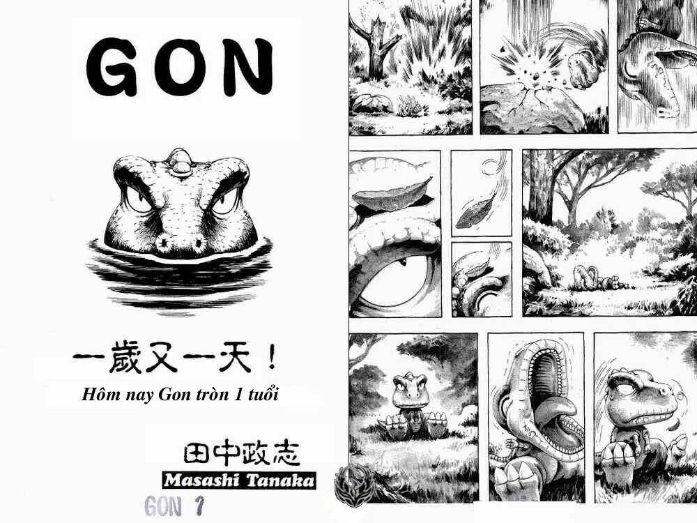 Gon - Khủng Long Siêu Quậy Chapter 1 - Trang 2