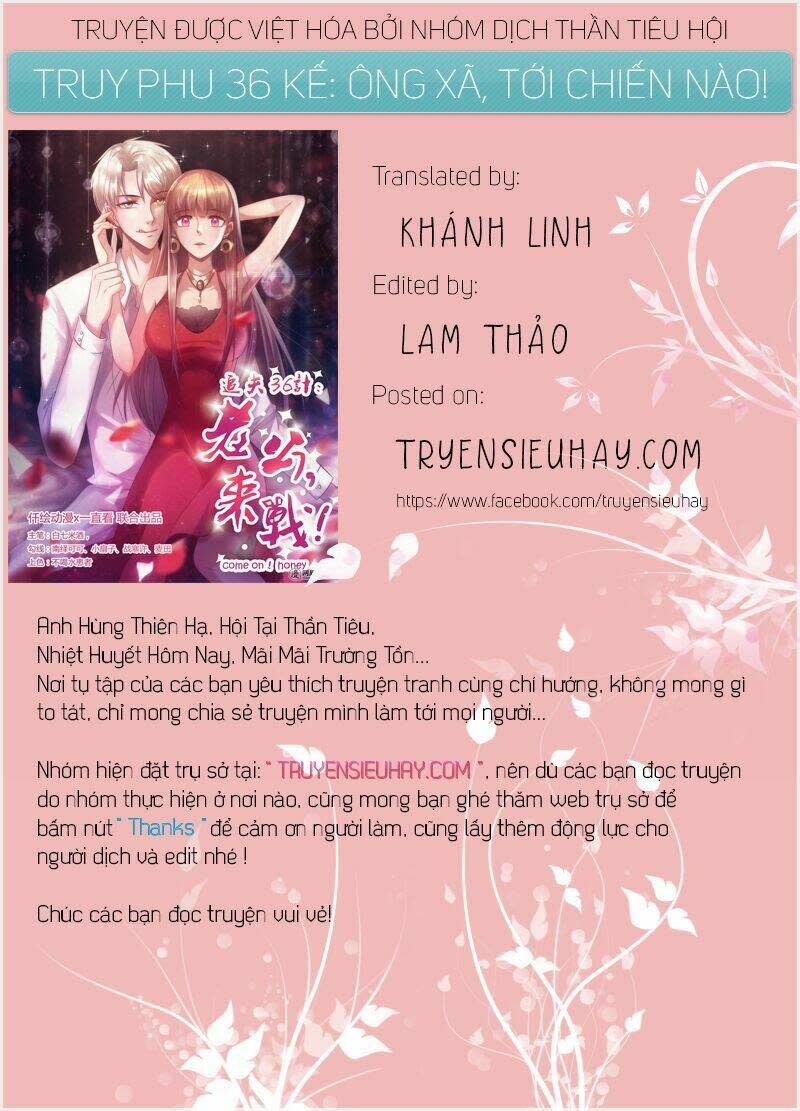 Truy Phu 36 kế - Ông xã à, tới chiến nào! Chapter 30 - Trang 2