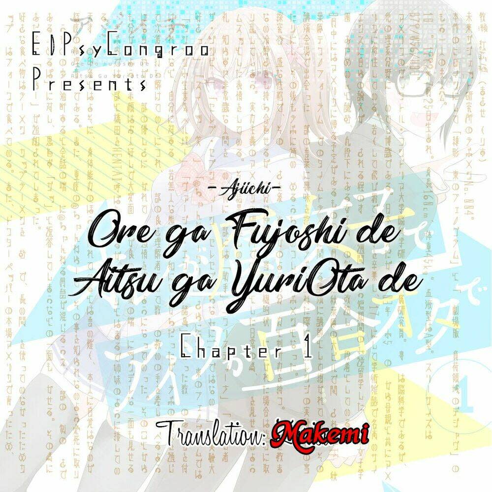 Ore Ga Fujoshi De Aitsu Ga Yuriota De Chapter 1 - Next Chapter 2