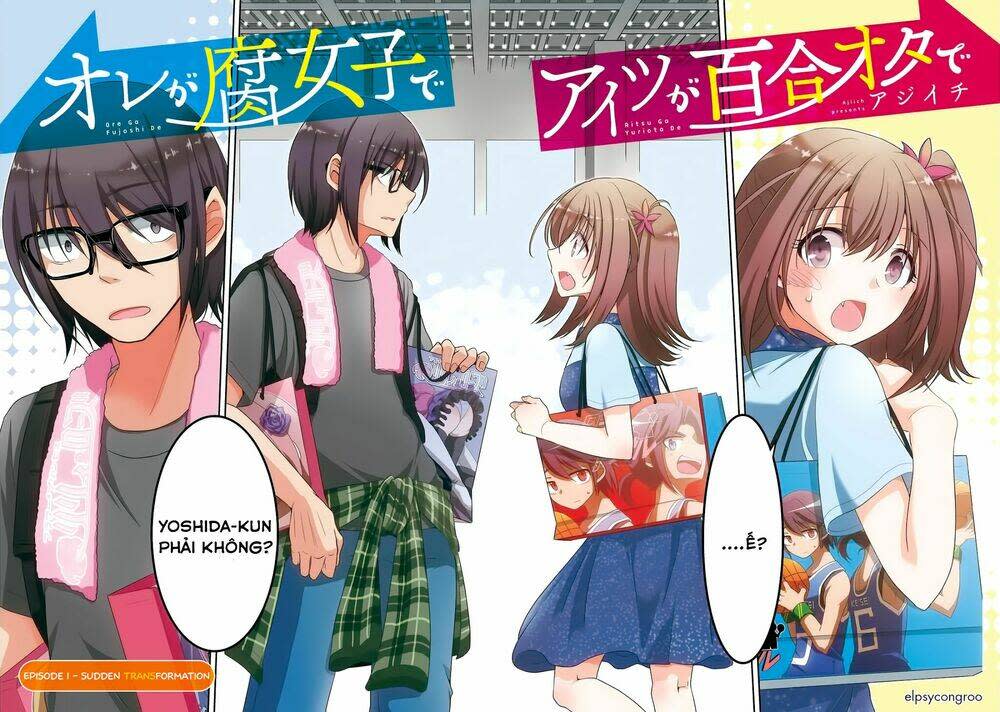 Ore Ga Fujoshi De Aitsu Ga Yuriota De Chapter 1 - Next Chapter 2