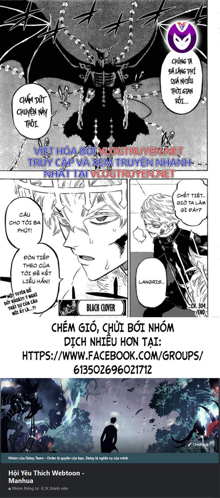 black clover - pháp sư không phép thuật chapter 304 - Trang 2