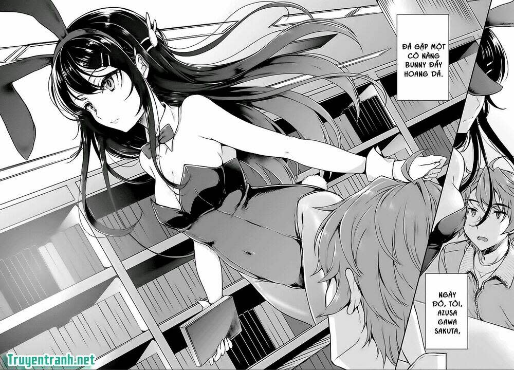 Seishun Buta Yarou Wa Bunny Girl Senpai No Yume O Minai Chapter 1 - Trang 2