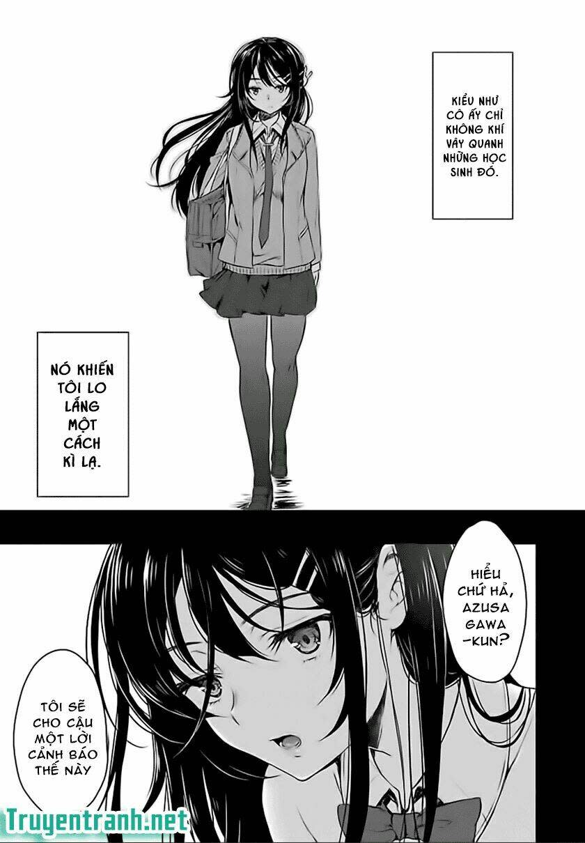 Seishun Buta Yarou Wa Bunny Girl Senpai No Yume O Minai Chapter 1 - Trang 2