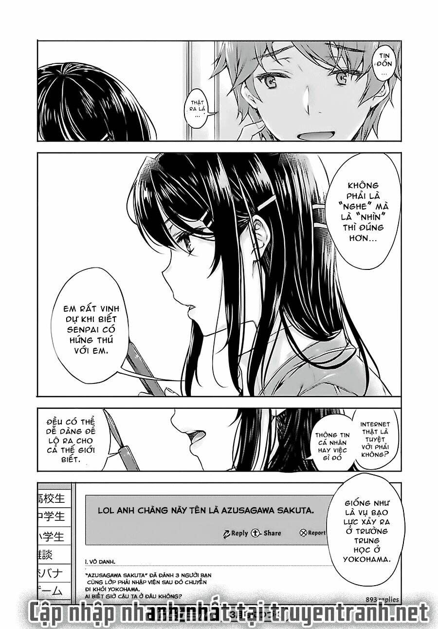 Seishun Buta Yarou Wa Bunny Girl Senpai No Yume O Minai Chapter 2 - Trang 2