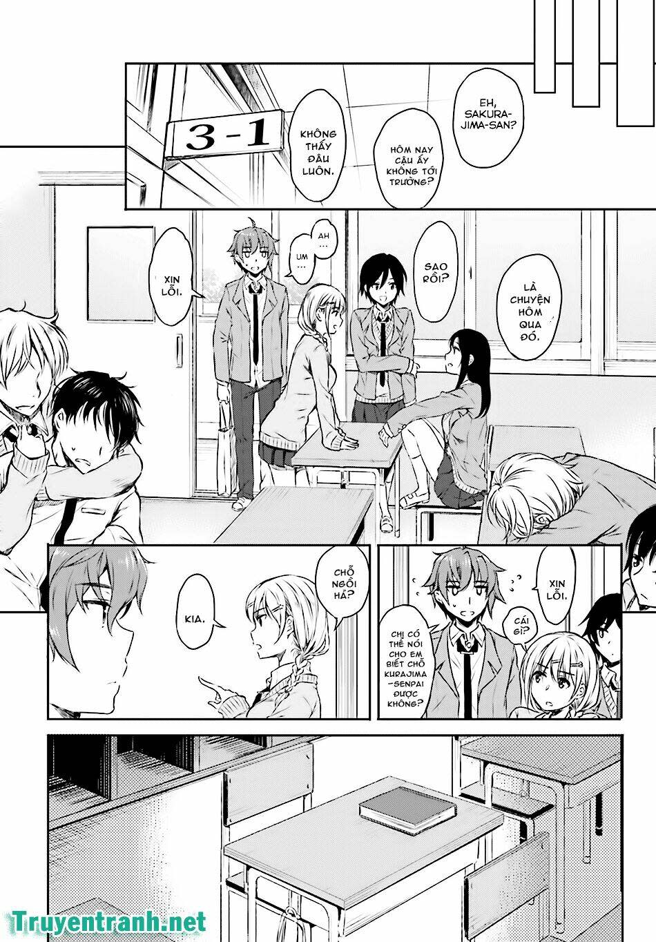 Seishun Buta Yarou Wa Bunny Girl Senpai No Yume O Minai Chapter 7 - Trang 2