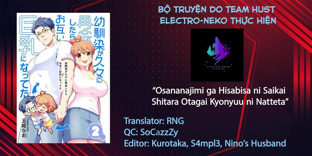 osananajimi ga hisabisa ni saikai shitara otagai kyonyuu ni natteta chapter 23 - Next 