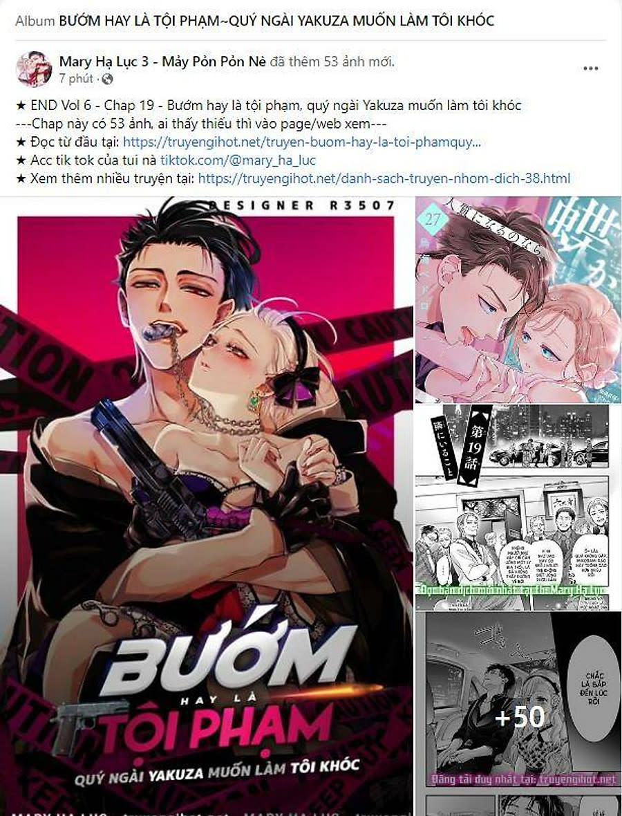 bướm hay là tội phạm~quý ngài yakuza muốn làm tôi khóc Chapter 52 - Next Chapter 53