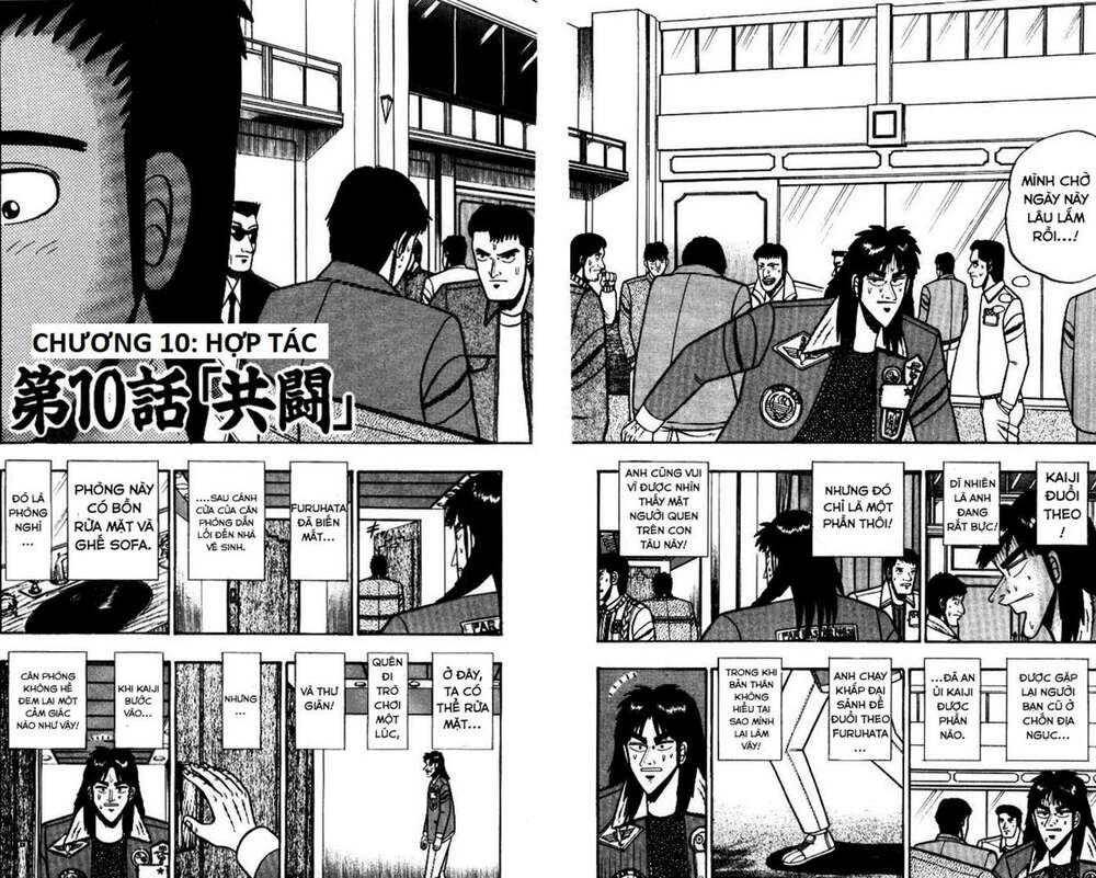 kaiji chapter 10: hợp tác - Next chapter 11: mưu phản