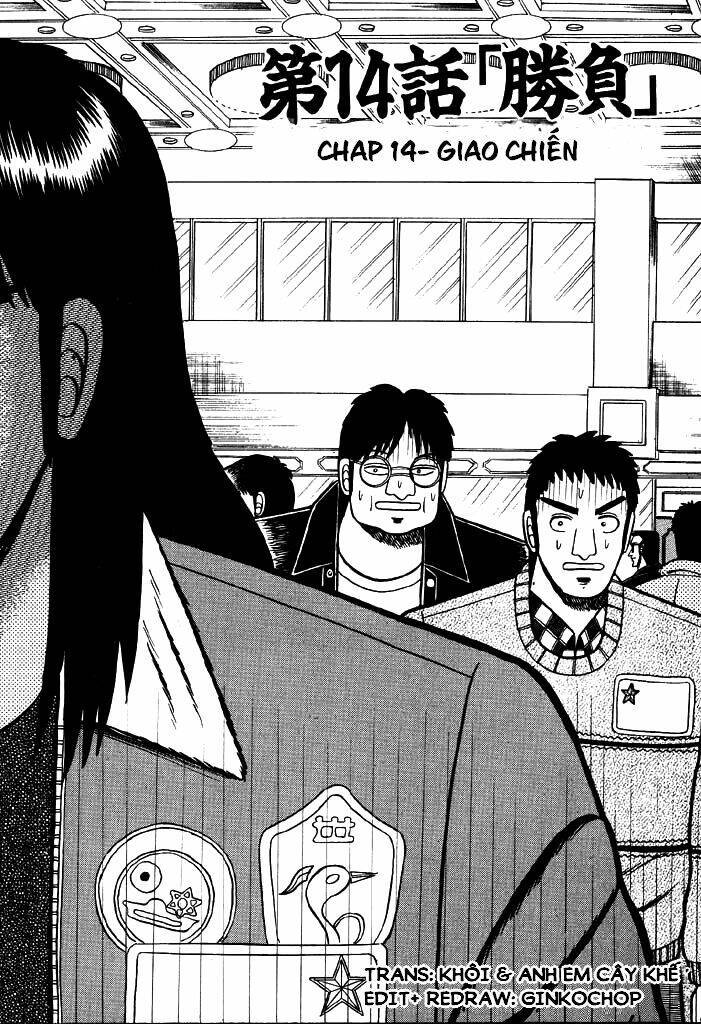 kaiji chapter 14: giao chiến - Next chapter 15: cuồng nộ