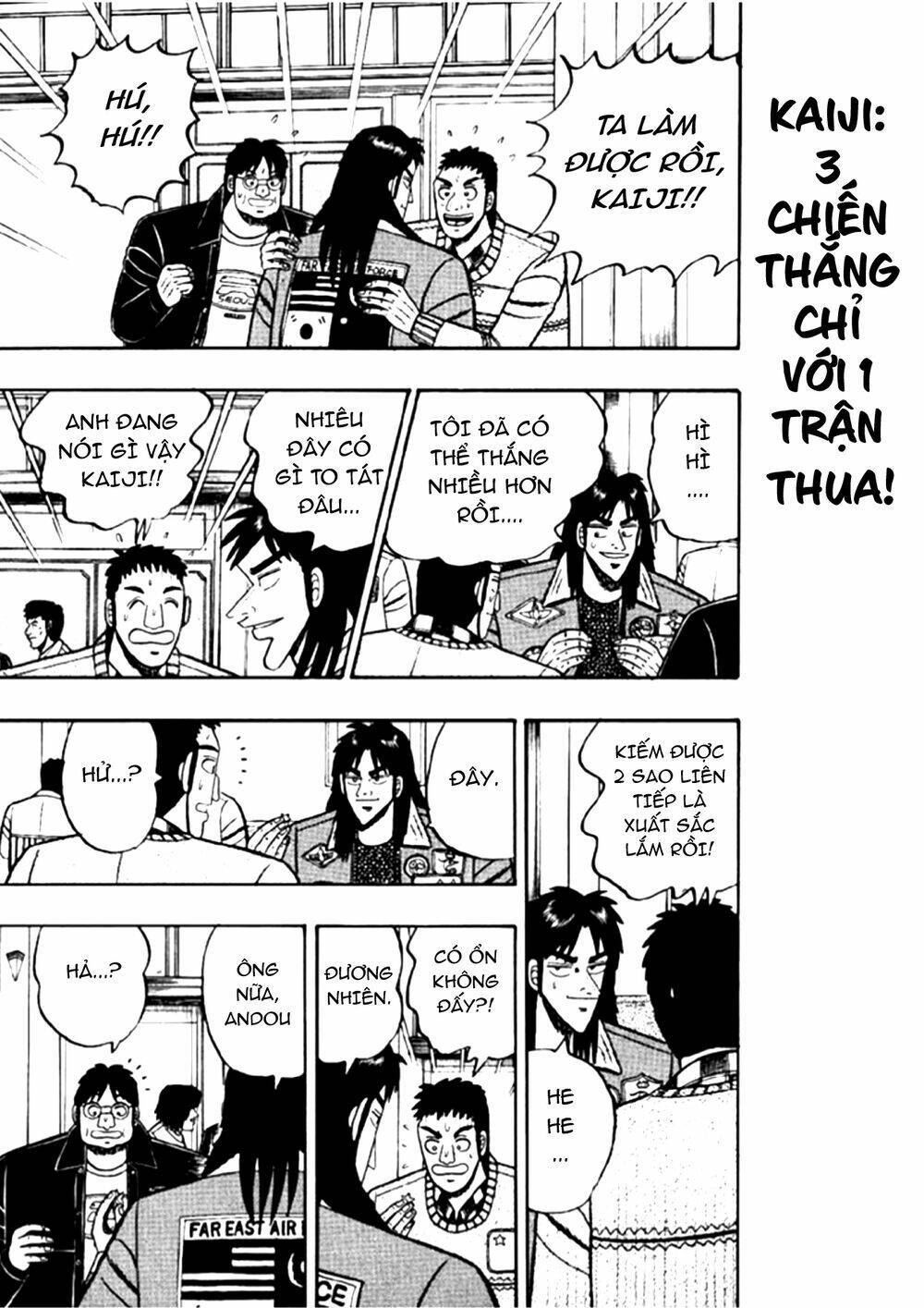 kaiji chapter 17: cứu rỗi - Next chapter 18: Địa chấn