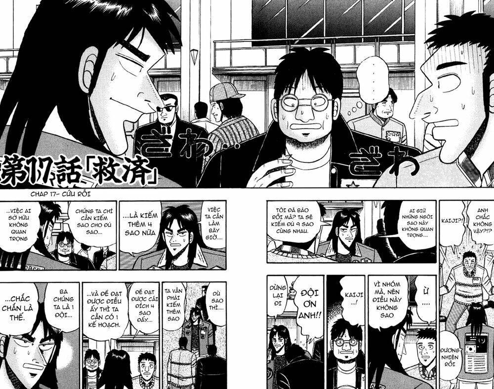 kaiji chapter 17: cứu rỗi - Next chapter 18: Địa chấn