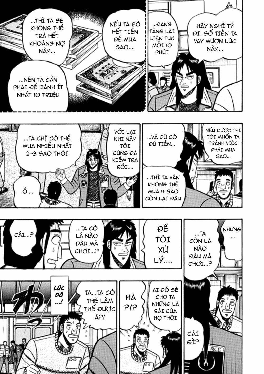 kaiji chapter 17: cứu rỗi - Next chapter 18: Địa chấn