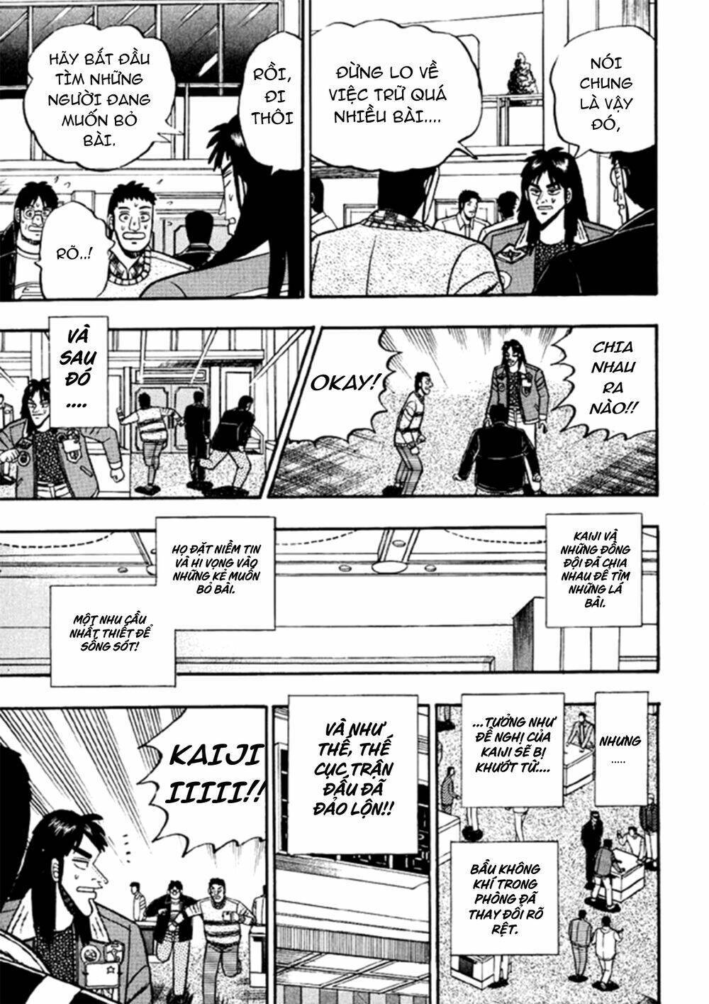 kaiji chapter 17: cứu rỗi - Next chapter 18: Địa chấn