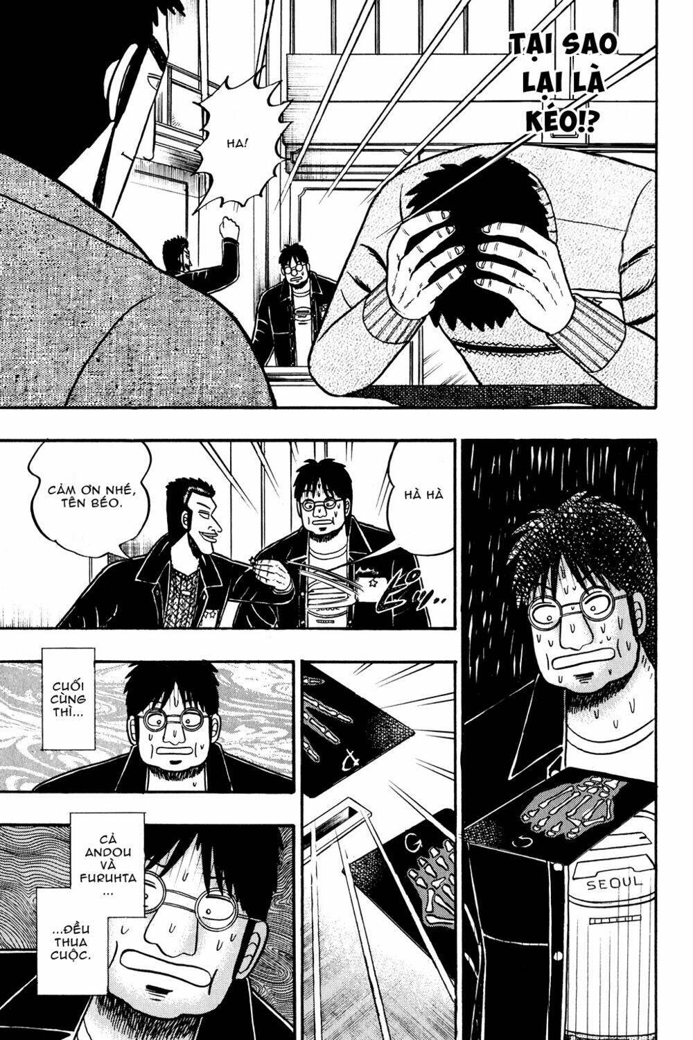 kaiji chapter 23: thảm bại - Next chapter 24: xúc tác