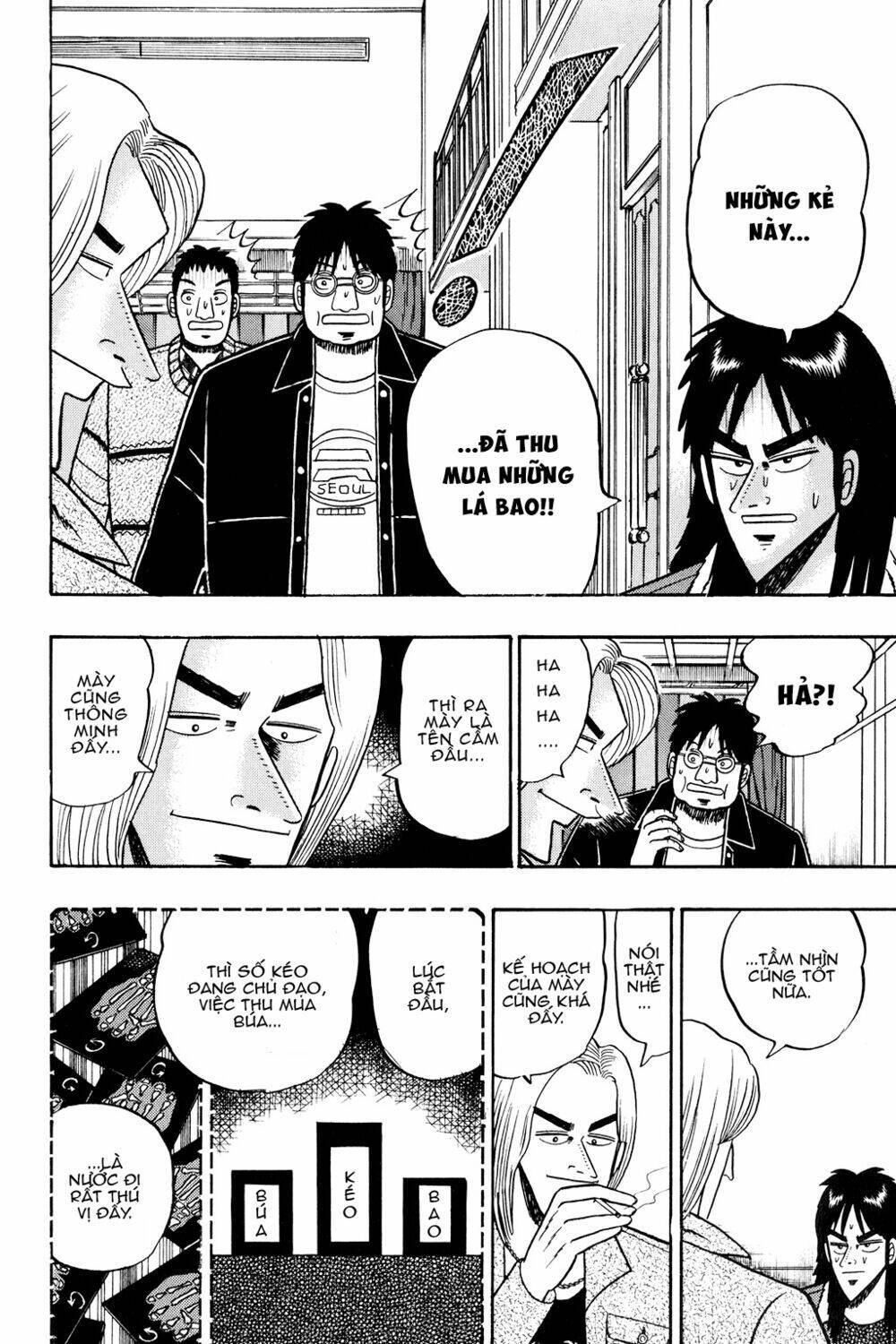 kaiji chapter 24: xúc tác - Next chapter 25: dâng trào