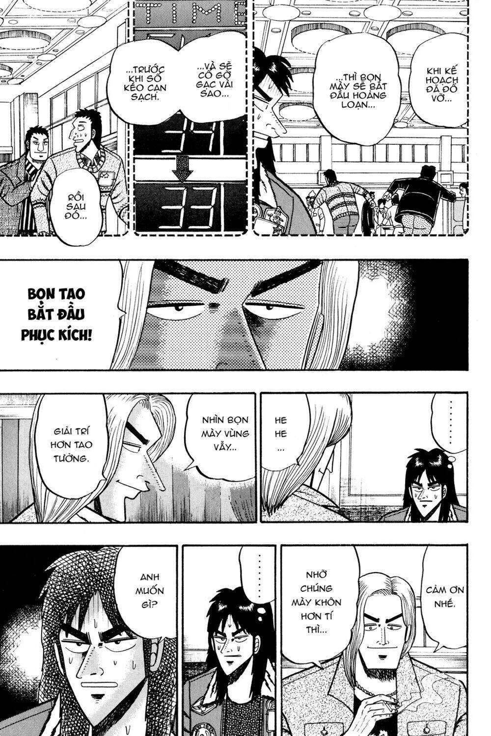 kaiji chapter 24: xúc tác - Next chapter 25: dâng trào