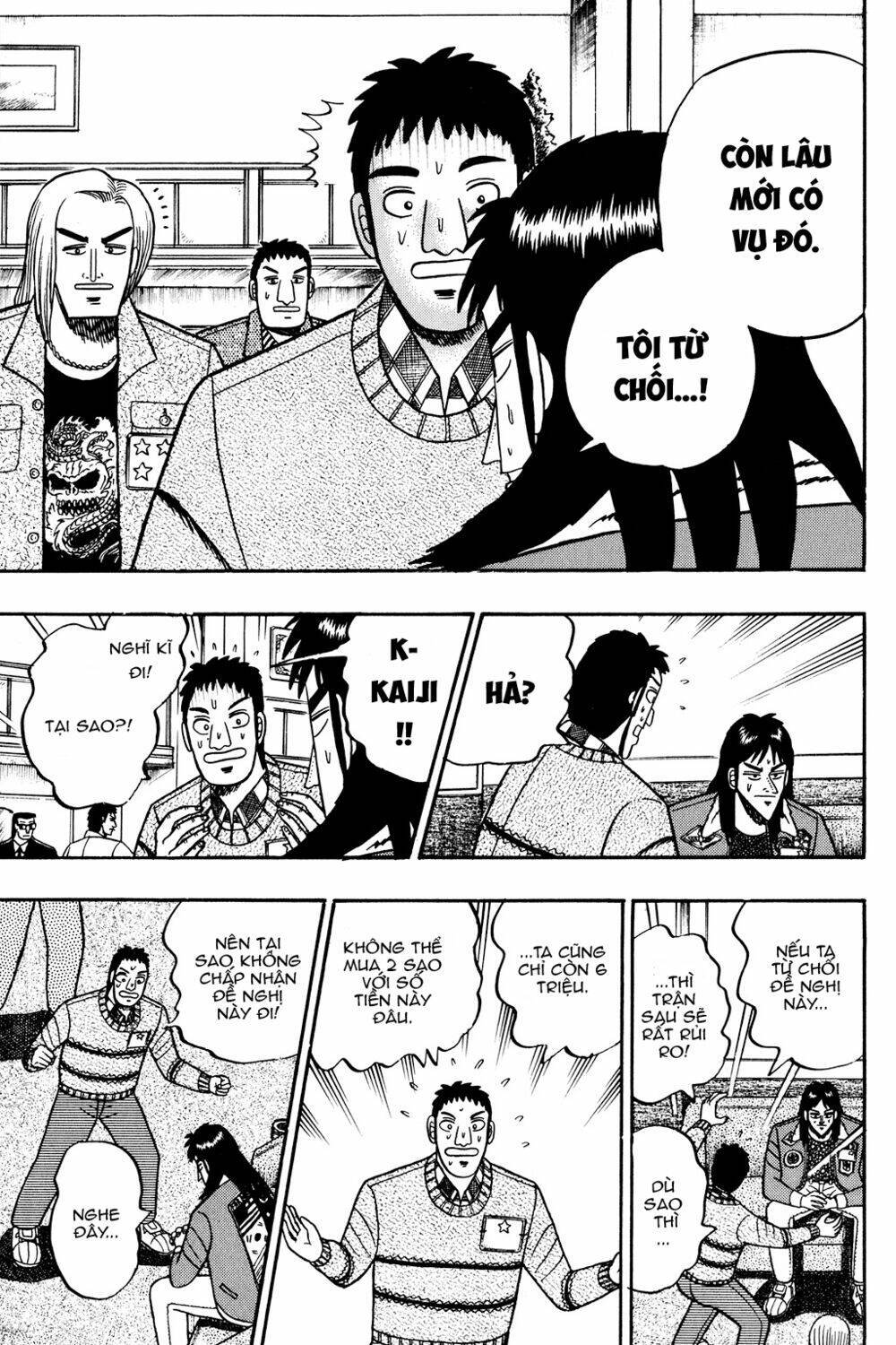 kaiji chapter 24: xúc tác - Next chapter 25: dâng trào