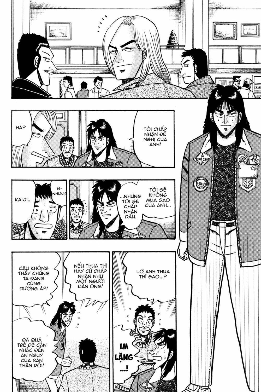 kaiji chapter 24: xúc tác - Next chapter 25: dâng trào