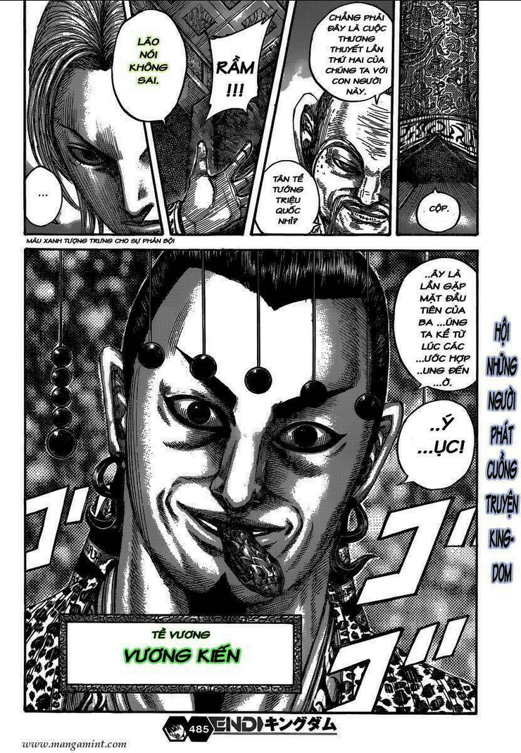 kingdom - vương giả thiên hạ chapter 485 - Next chapter 486